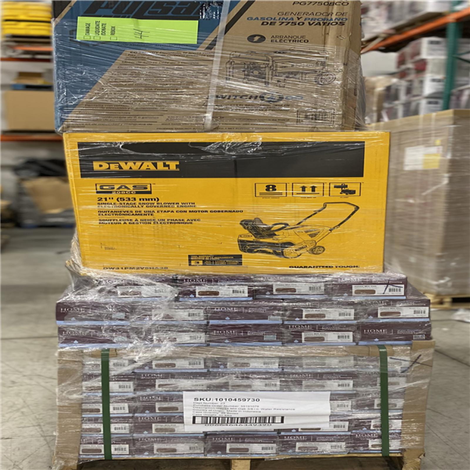 DALLAS LOCATION - AS-IS HOME IMPROVEMENT PALLET