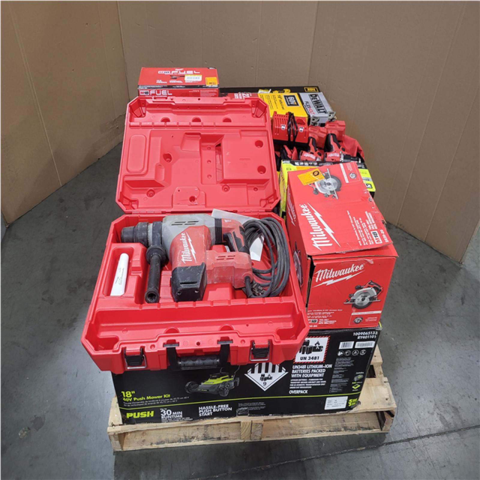 CALIFORNIA AS-IS TOOL PALLET