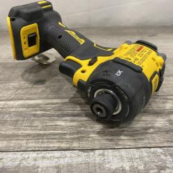 AS-IS DEWALT 20V XR Brushless Cordless 1/4 in. Quiet Hydraulic Impact Driver (Tool-Only)