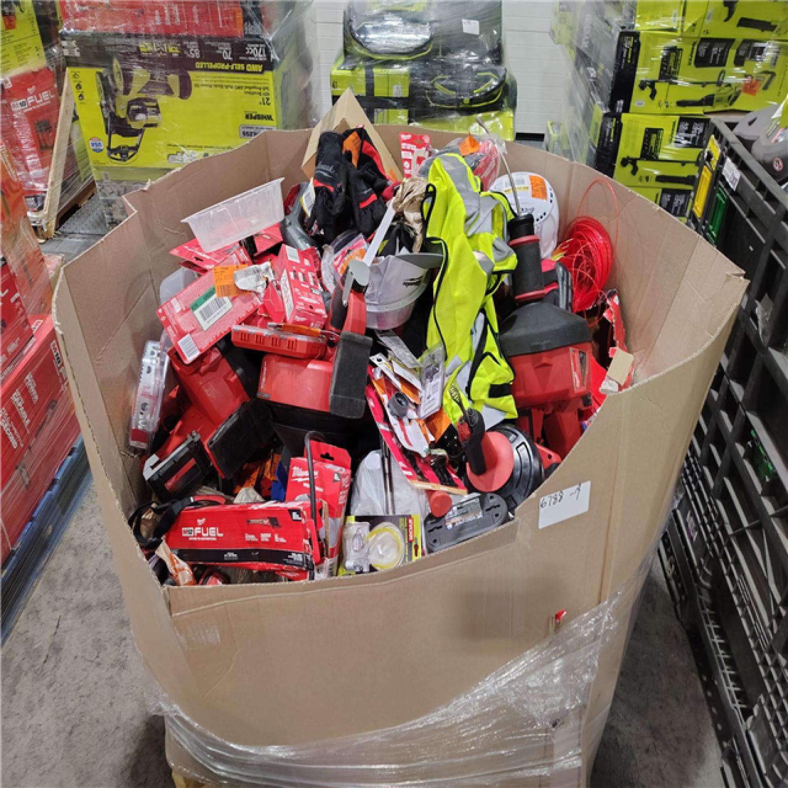 Pittston Location As-Is Power Tools Partial Truckload (10 Pallets) 6788-A