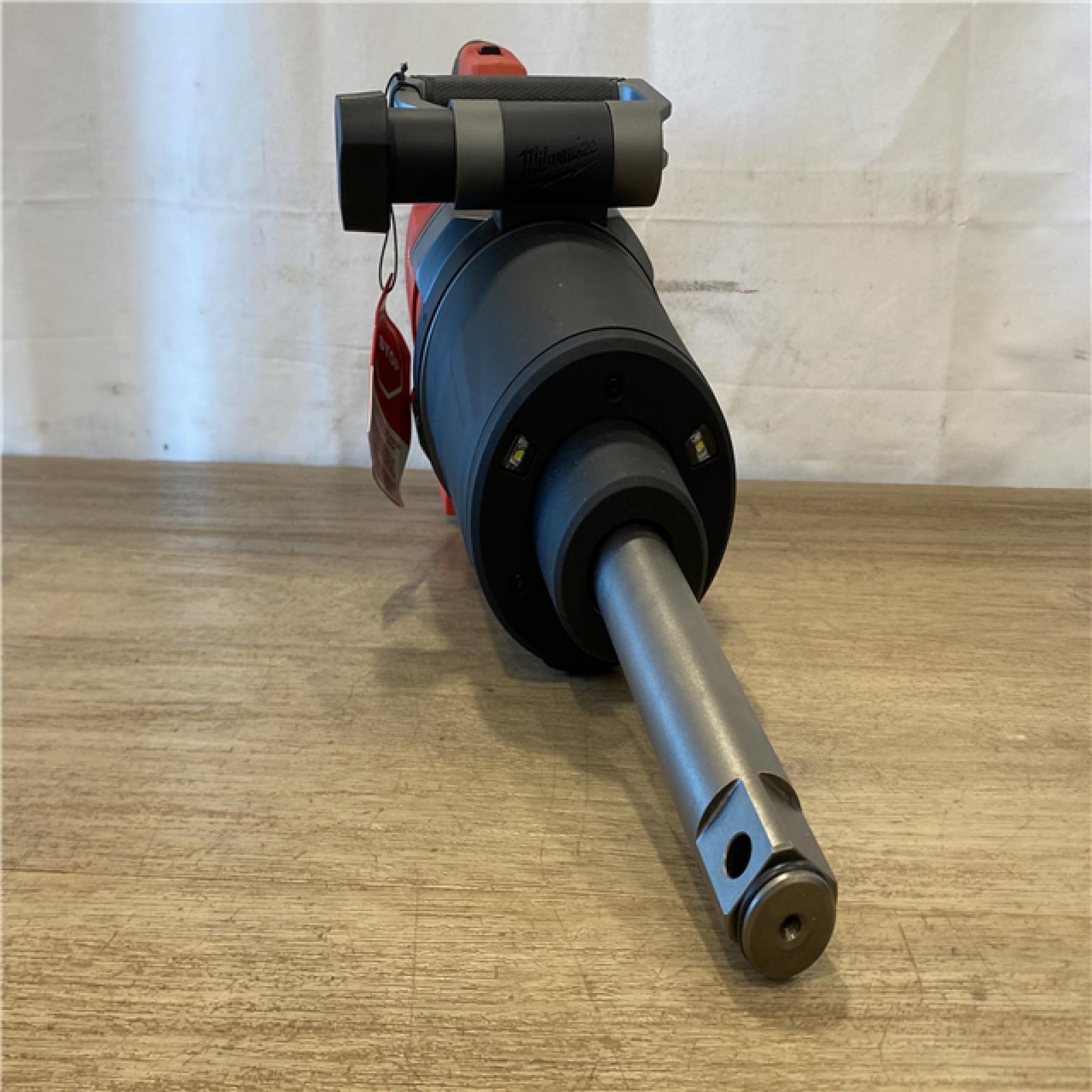AS-IS Milwaukee FUEL 18V Lithium-Ion Brushless Cordless 1 in. Impact Wrench Extended Reach D-Handle (Tool-Only)