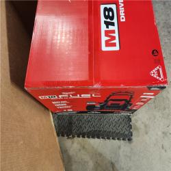 HOUSTON LOCATION - AS-IS (NEW) Milwaukee M18 FUEL Brushless Cordless 21 in. Walk Behind Dual Battery Self-Propelled Mower Kit W/ (2) FORGE HD12.0 BATTERY & RAPID CHARGER