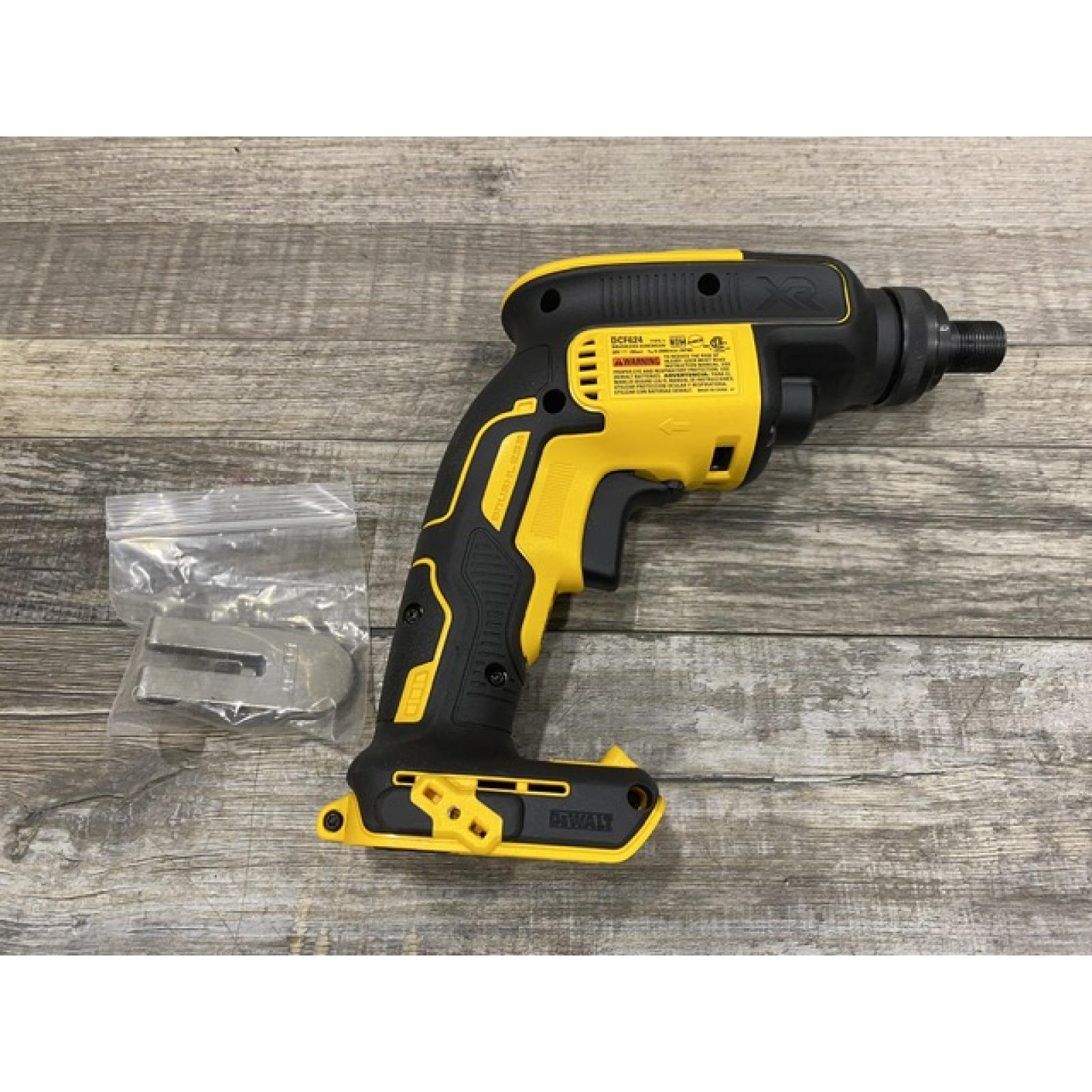 AS-IS DEWALT 20V MAX XR Cordless Brushless Drywall Screw Gun Threaded Clutch Housing (Tool Only)
