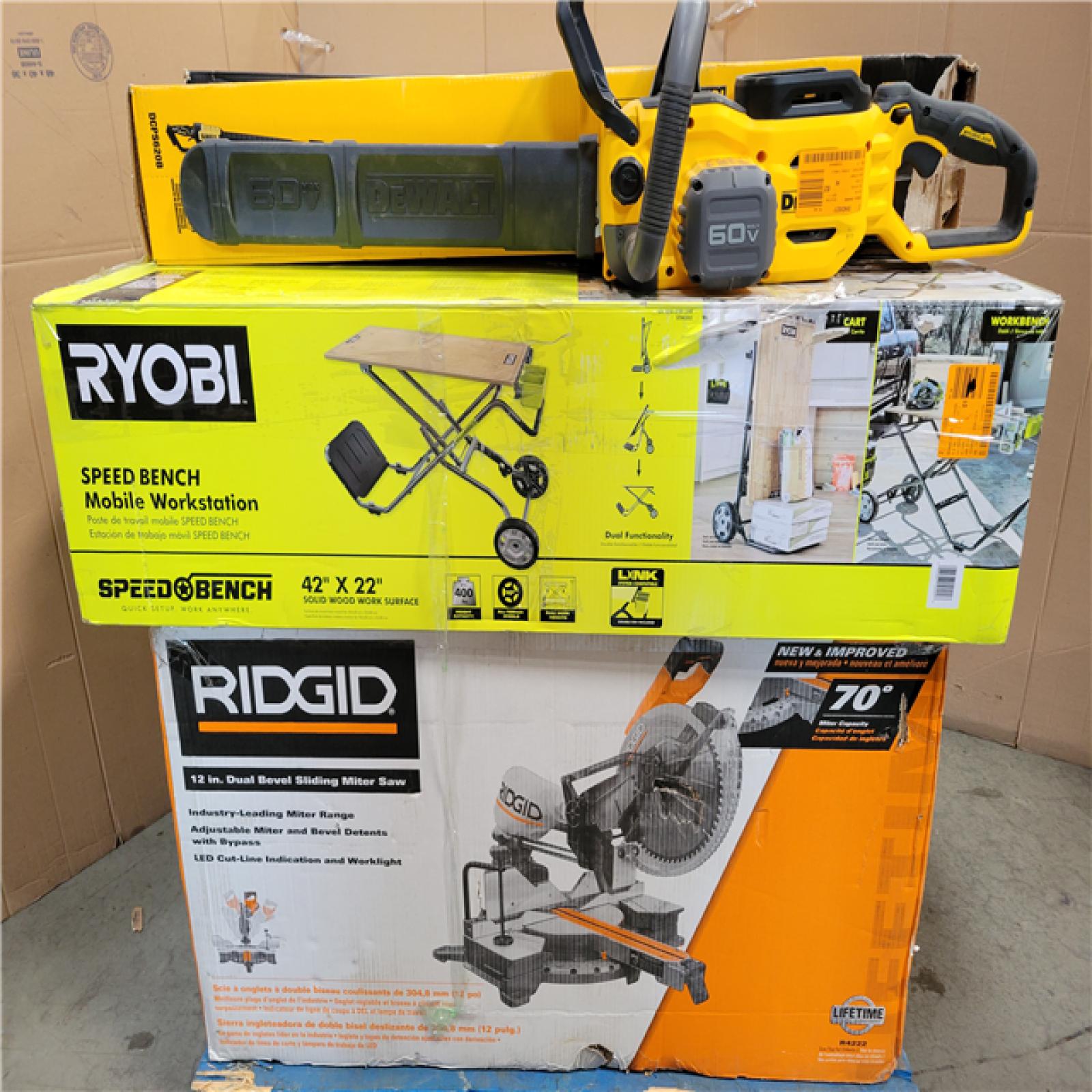 CALIFORNIA AS-IS TOOL PALLET