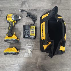 CALIFORNIA AS IS DEWALT DCB1104 DRILL/DRIVER WITH BATTERY AND CHARGER