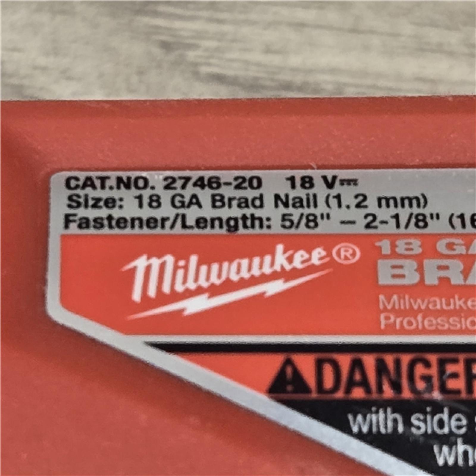 AS-IS Milwaukee M18 FUEL 18 Gauge Brad Nailer (TOOL ONLY)