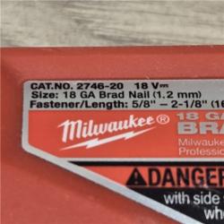 AS-IS Milwaukee M18 FUEL 18 Gauge Brad Nailer (TOOL ONLY)