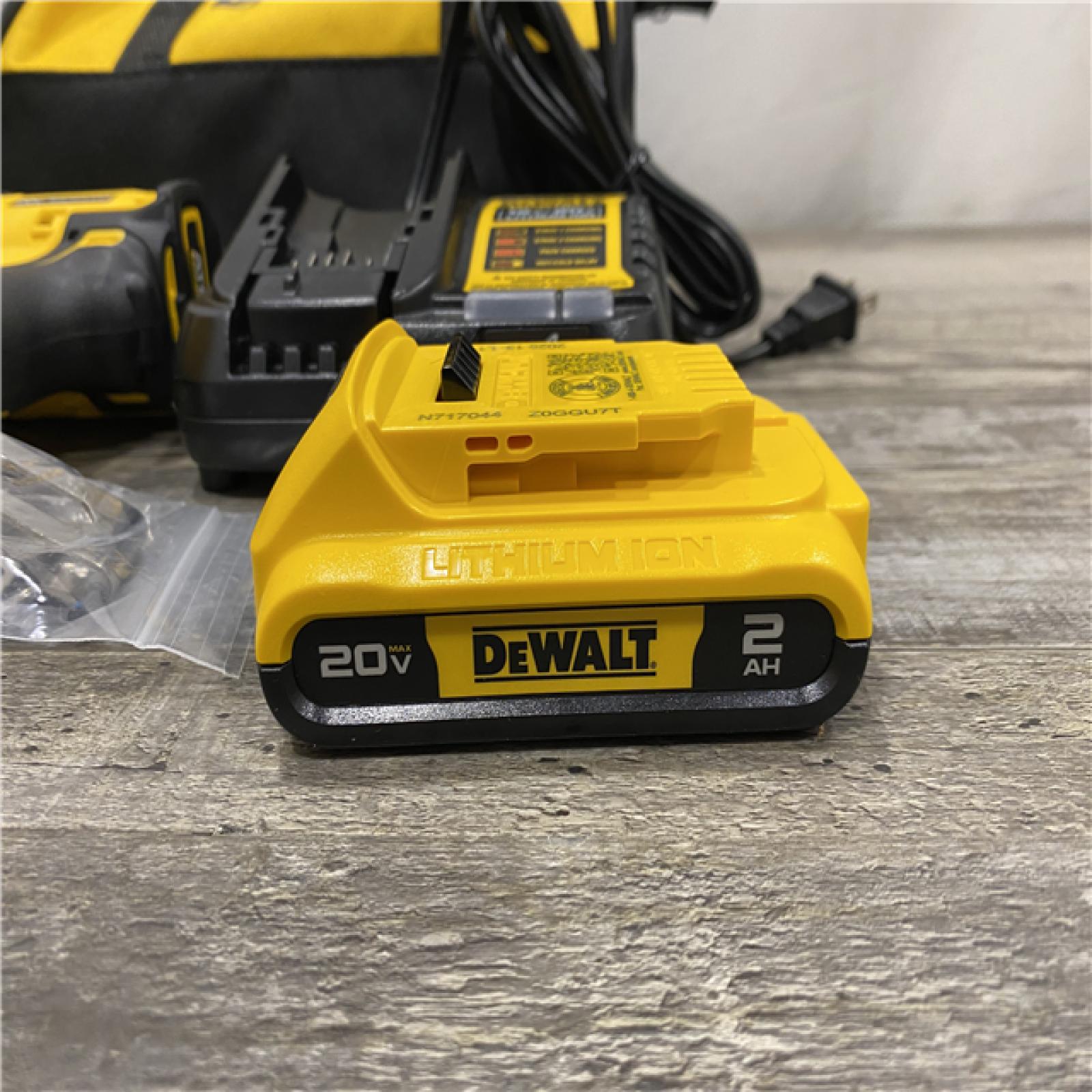 AS-IS DEWALT Atomic 20V Max Lithium-Ion Brushless Cordless Compact 1/4 in. Impact Driver Kit