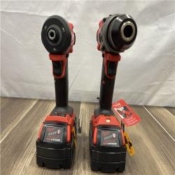 AS-IS- Milwaukee FUEL 18V Lithium-Ion Brushless Cordless Hammer Drill Kit