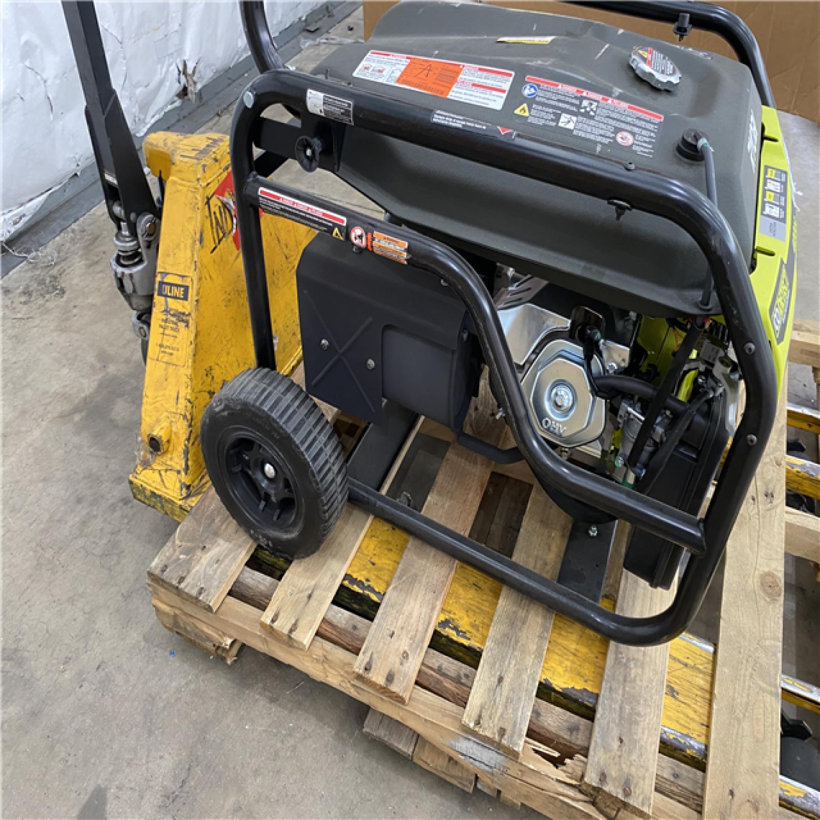 Houston Location - AS IS Ryobi 6800 Running Watts Generator