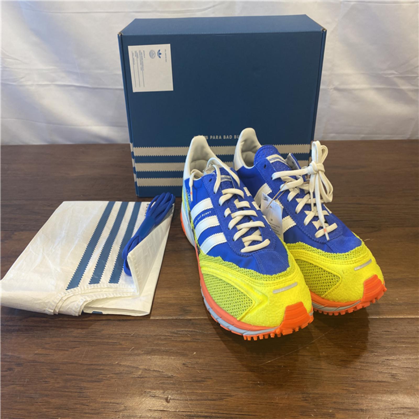 NEW! Adidas Bad Bunny X Adizer SL75 - Blue/White/Yellow - SZ 10