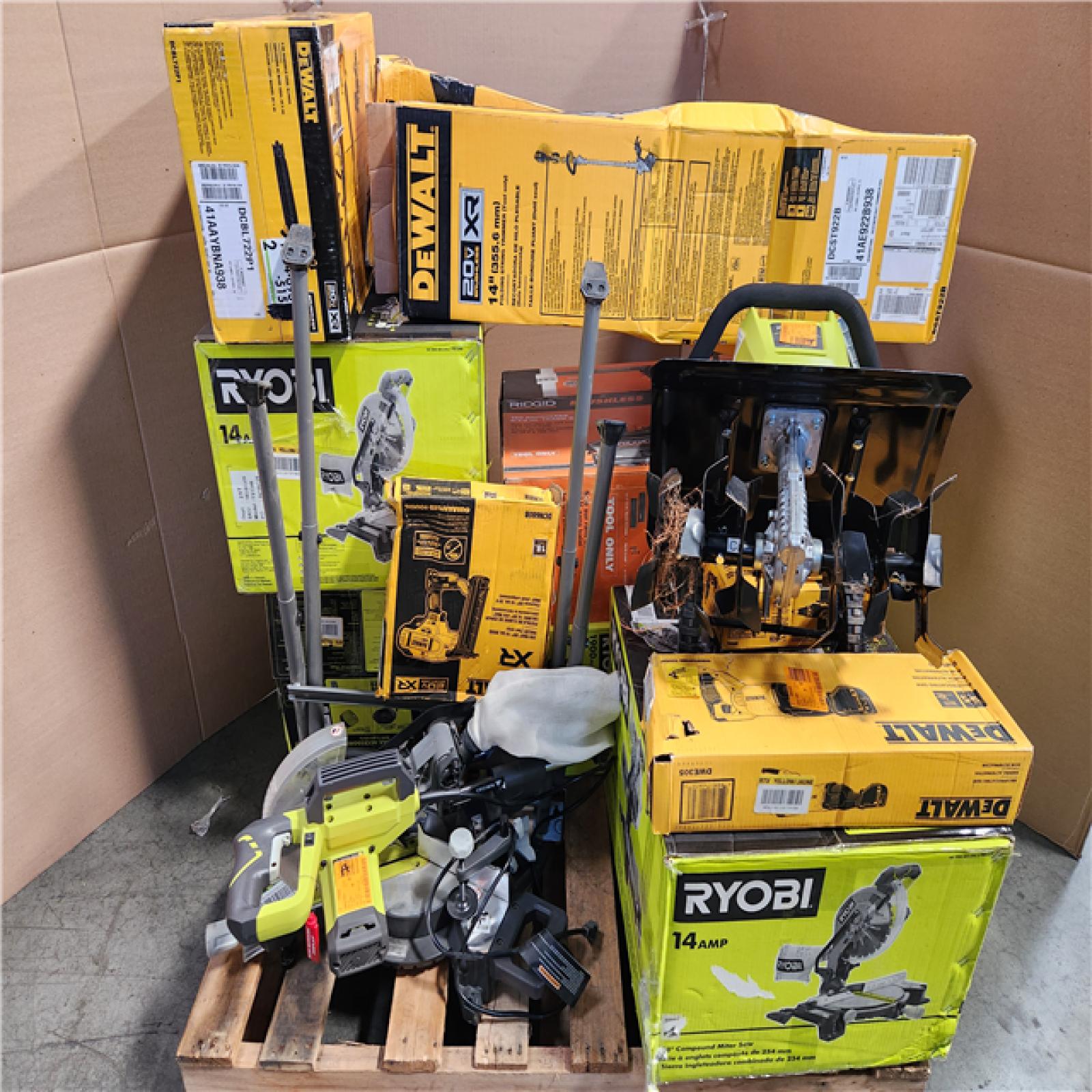 CALIFORNIA AS-IS TOOL PALLET