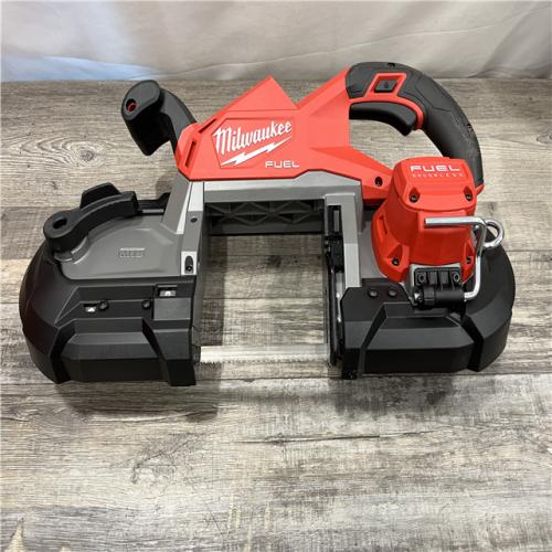 AS-IS Milwaukee FUEL 18V Lithium-Ion Brushless Cordless Deep Cut Band Saw (Tool-Only)