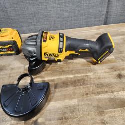 HOUSTON LOCATION - AS-IS DeWalt 60V Cordless 4-1/2 to 6 in. Grinder Kit (Battery & Charger)