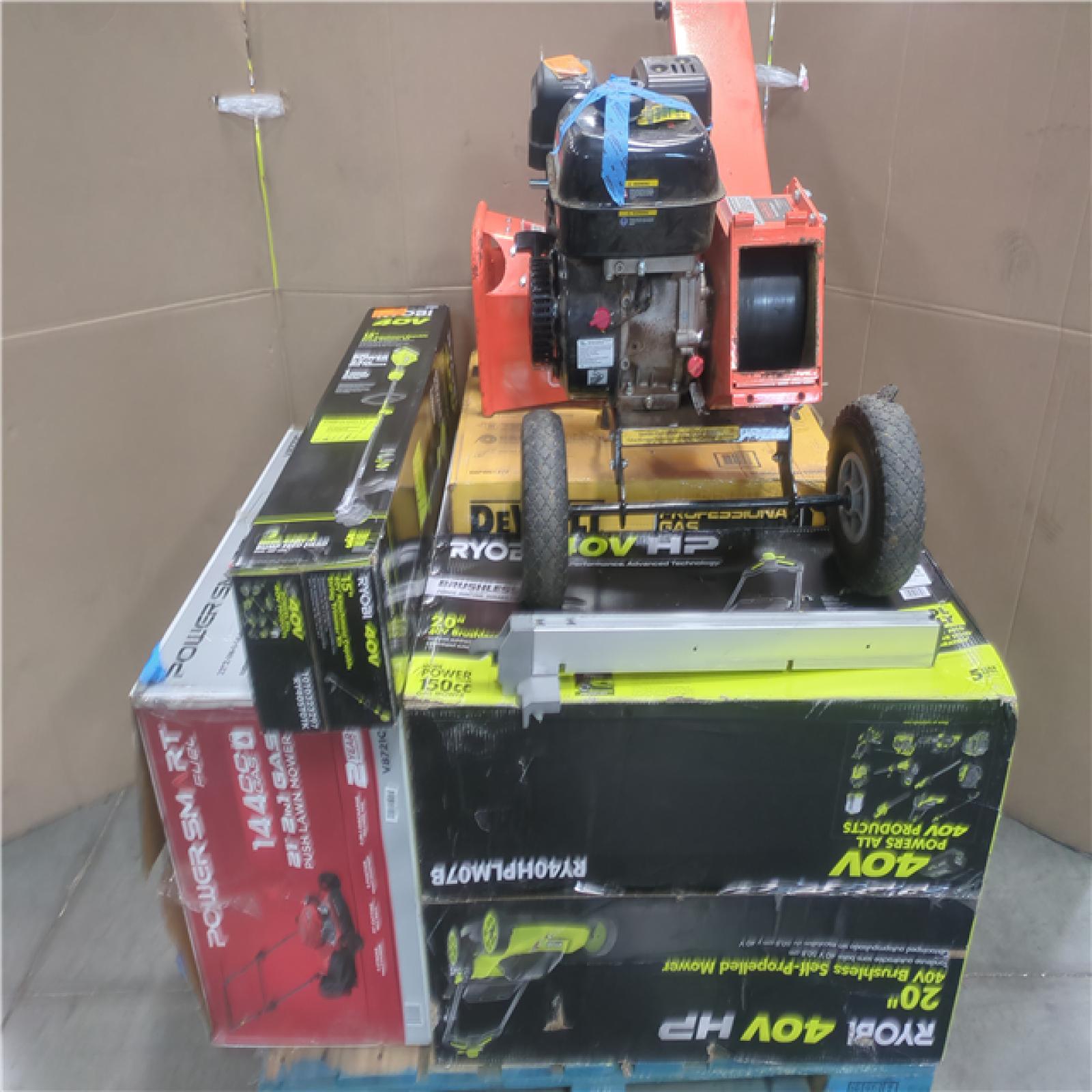 California AS-IS OUTDOOR POWER EQUIPMENT