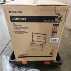 Phoenix NEW Husky 48 in. W x 24 in. D x 27.6 in. H Matte Army Green Steel Jobsite Box (SEALED)