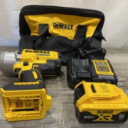 AS-IS DEWALT 20V MAX Lithium-Ion Cordless 1/2 in. Impact Wrench Kit