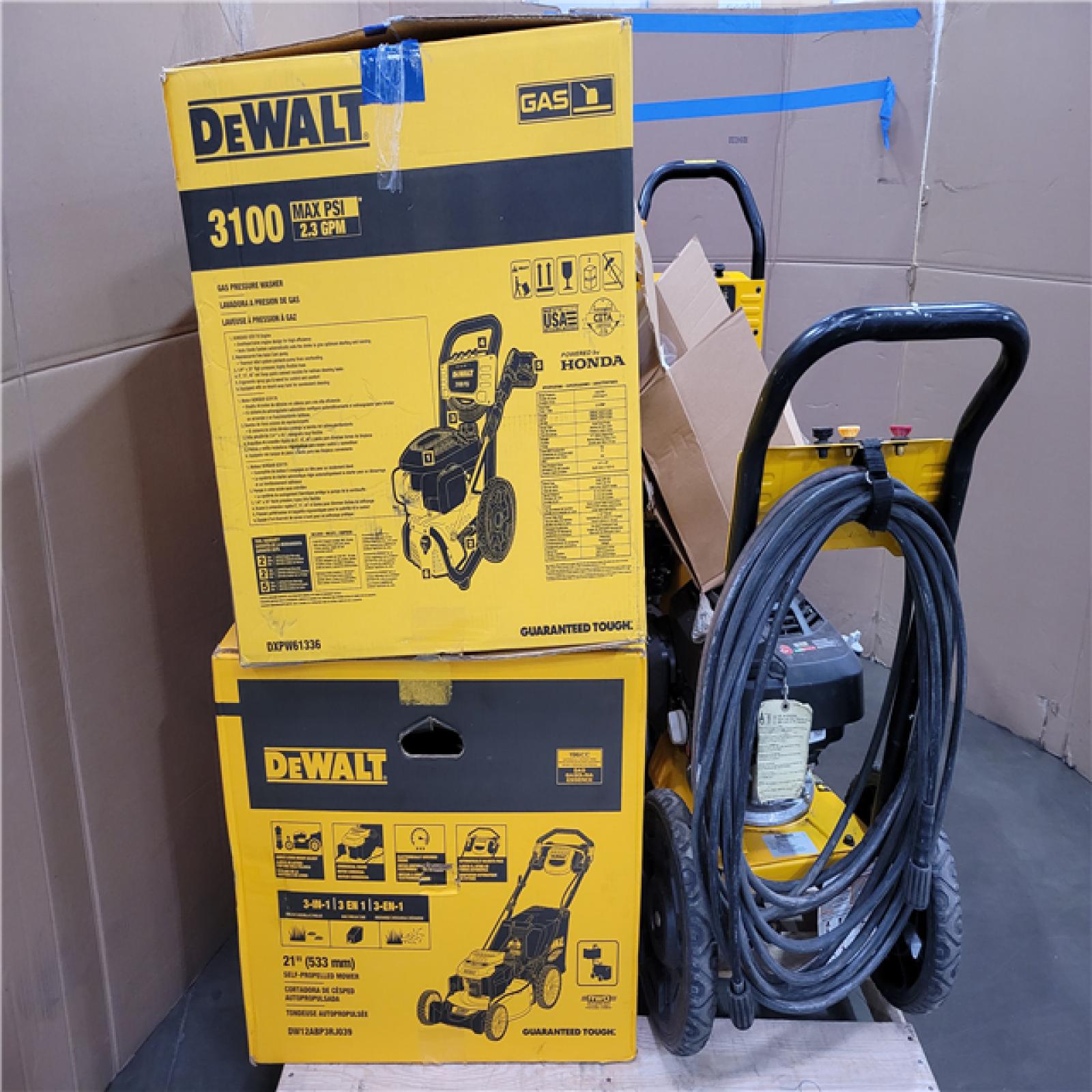 CALIFORNIA AS-IS OUTDOOR POWER EQUIPMENT