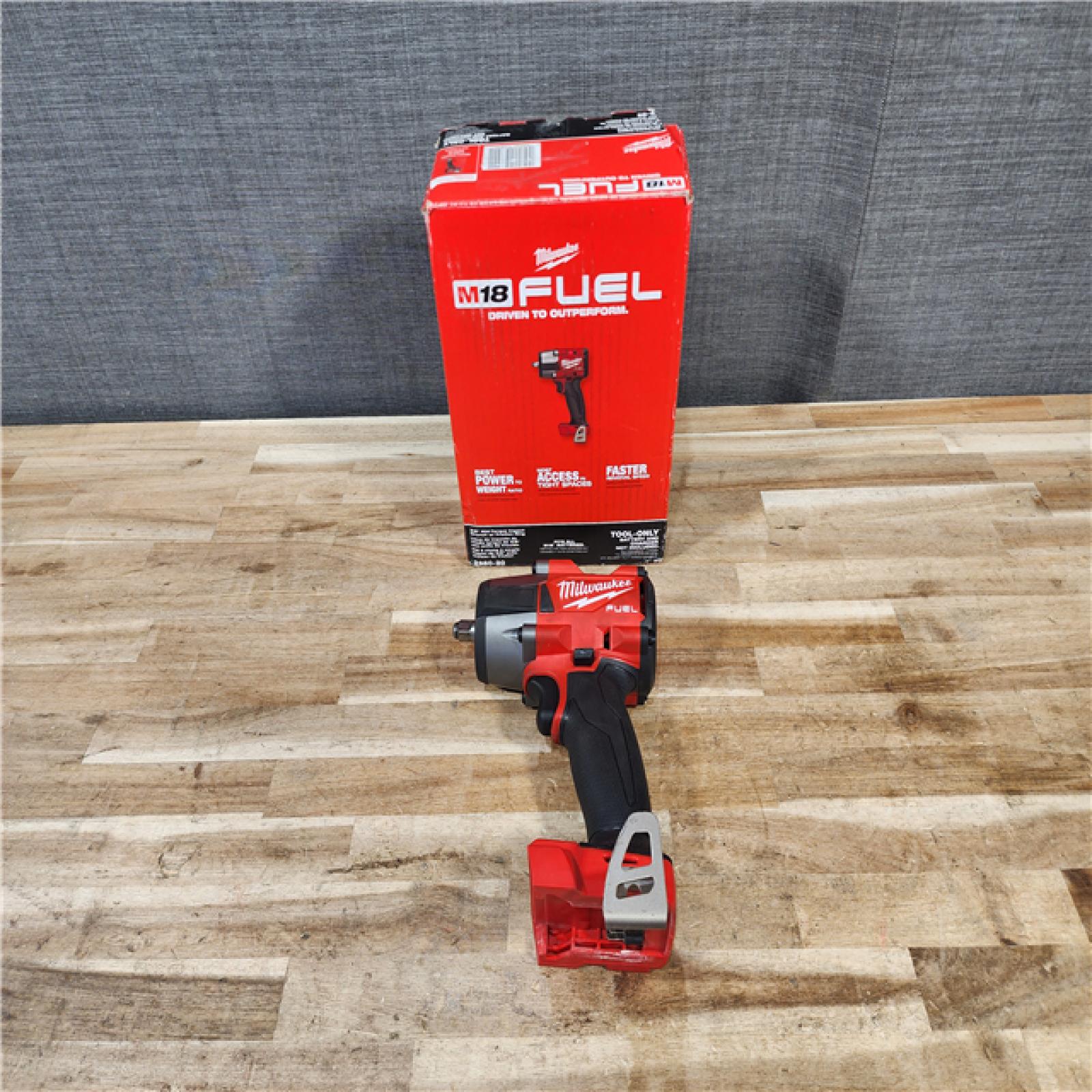 HOUSTON LOCATION - AS-IS Milwaukee FUEL GEN-2 18V Lithium-Ion Mid Torque Brushless Cordless 3/8 in. Impact Wrench with Friction Ring (Tool-Only)