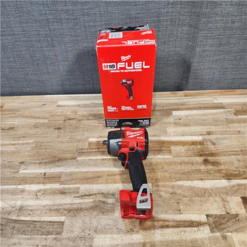 HOUSTON LOCATION - AS-IS Milwaukee FUEL GEN-2 18V Lithium-Ion Mid Torque Brushless Cordless 3/8 in. Impact Wrench with Friction Ring (Tool-Only)