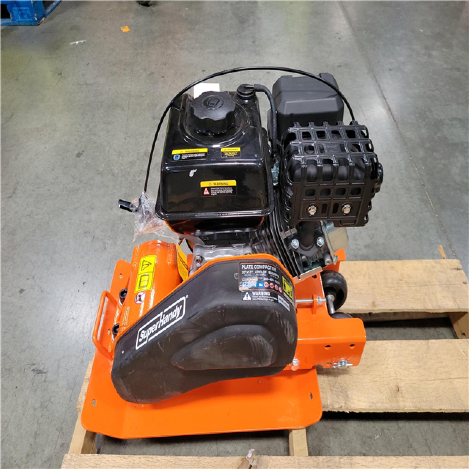 CALIFORNIA AS-IS SUPER HANDY PLATE COMPACTOR (MISSING HANDLE BARS)