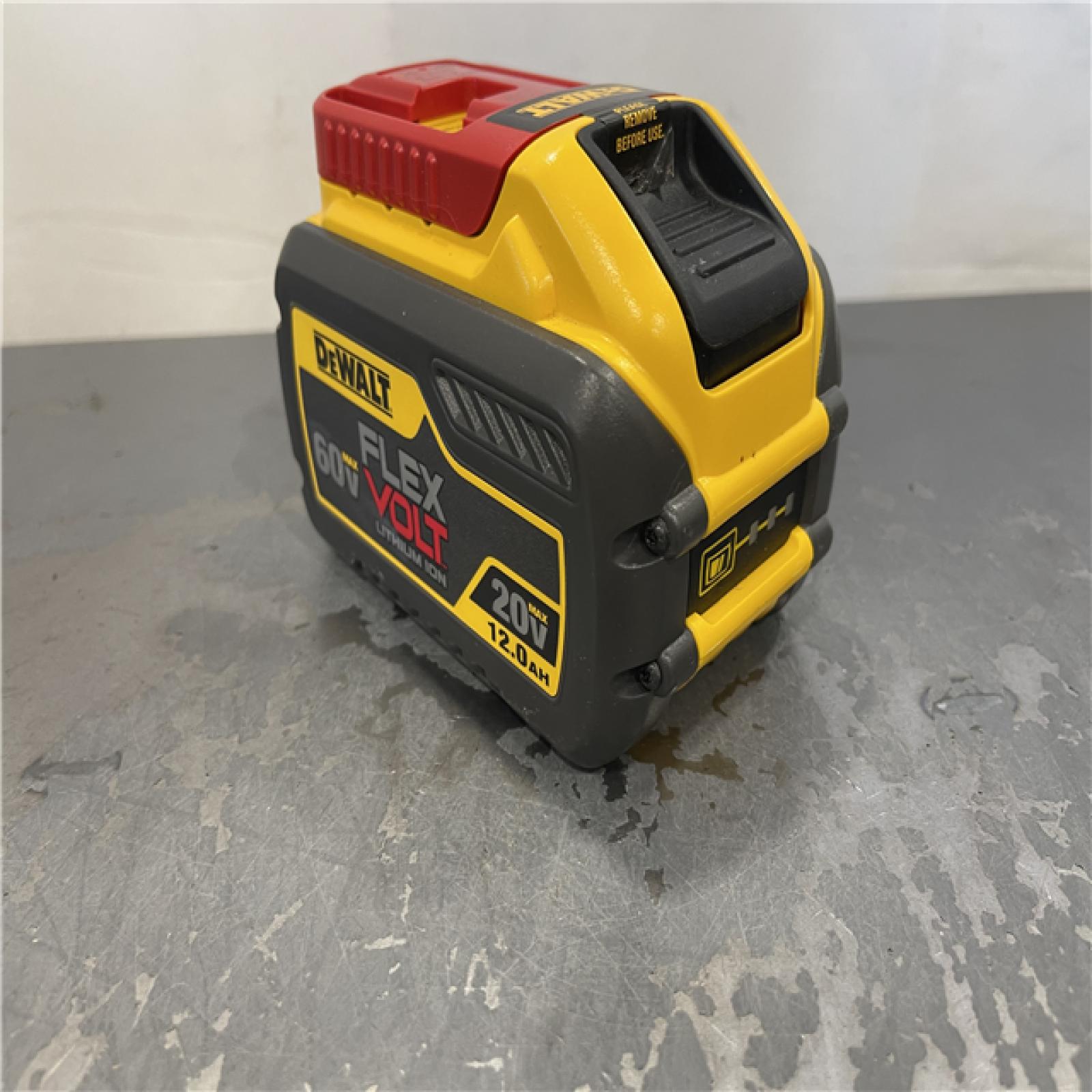 AS-IS - DeWalt FLEXVOLT 20V/60V MAX Lithium-Ion 12.0Ah Battery and Fan Cooled Fast Charger