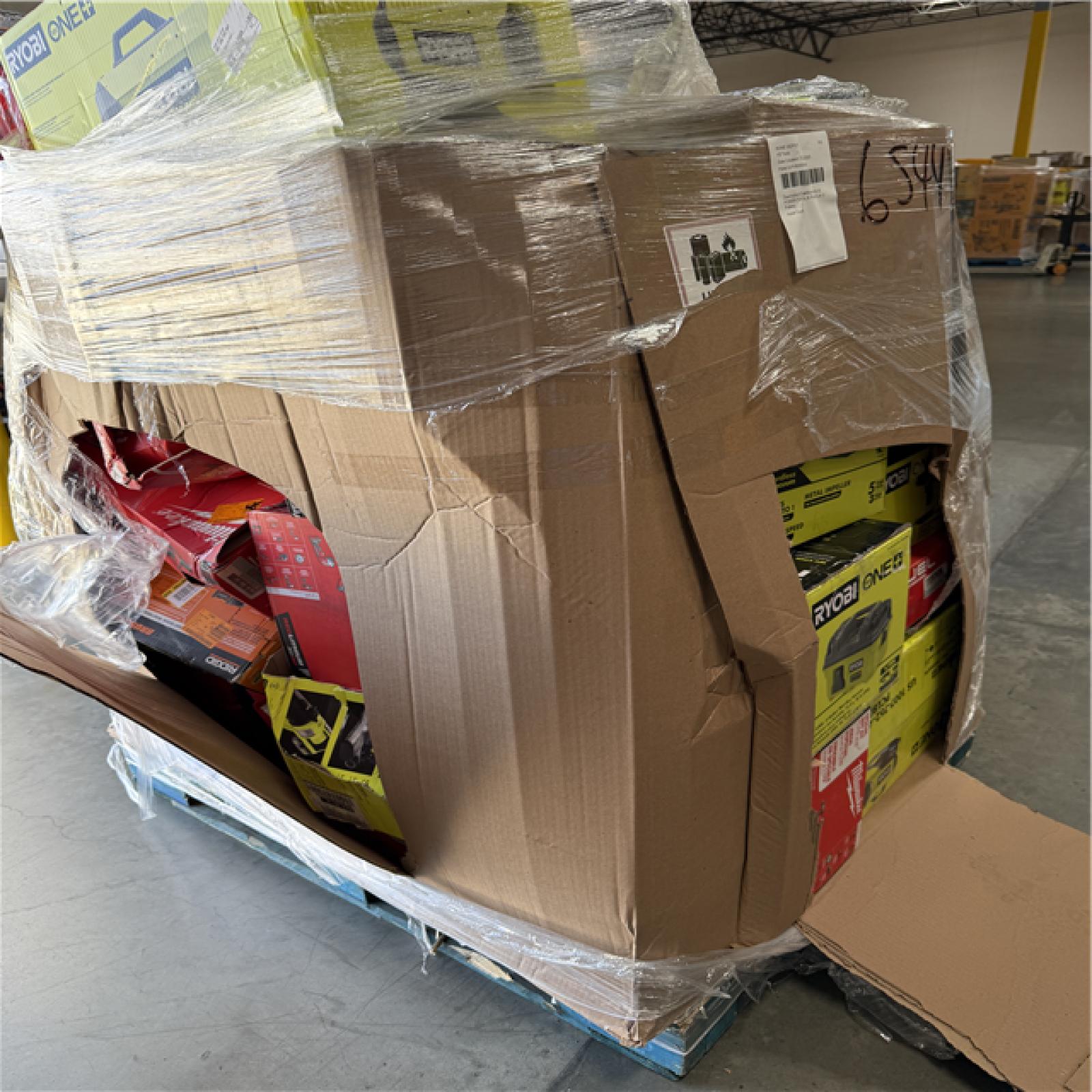 California AS-IS POWER TOOLS Partial Lot (3 Pallets) P-R065448
