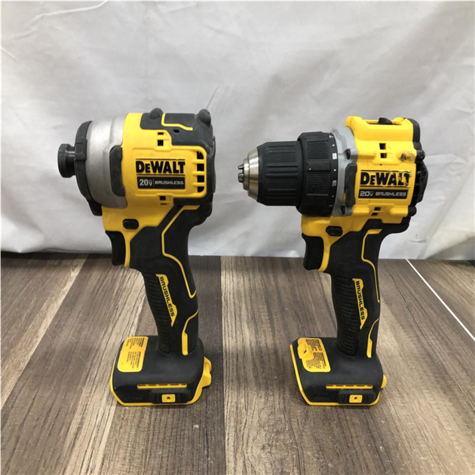 AS-IS DEWALT ATOMIC 20-Volt MAX Lithium-Ion Cordless Combo Kit