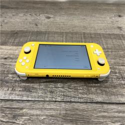 AS-IS Nintendo Switch Lite Handheld Console - Yellow