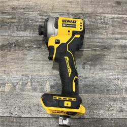 AS-IS DEWALT Atomic 20V Max Lithium-Ion Brushless Cordless Compact 1/4 in. Impact Driver Kit