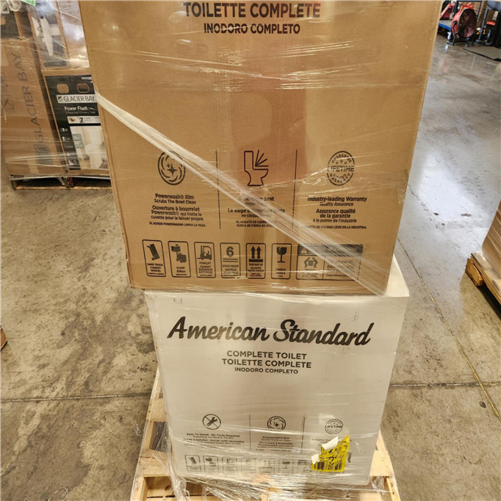 Phoenix Location AS-IS Mixed American Standard Toilet Pallet (6-Total)