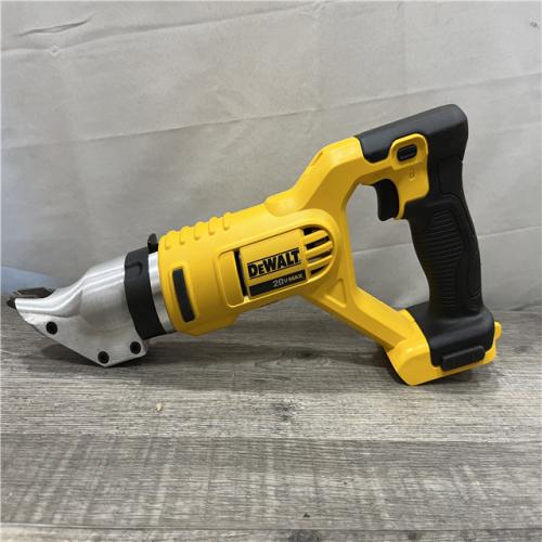 AS-IS DEWALT 20V MAX Cordless 18-Gauge Swivel Head Shears (Tool Only)