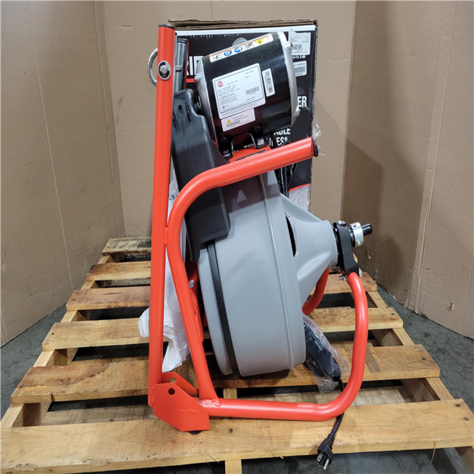 CALIFORNIA AS-IS K400 POWERED DRAIN CLEANER