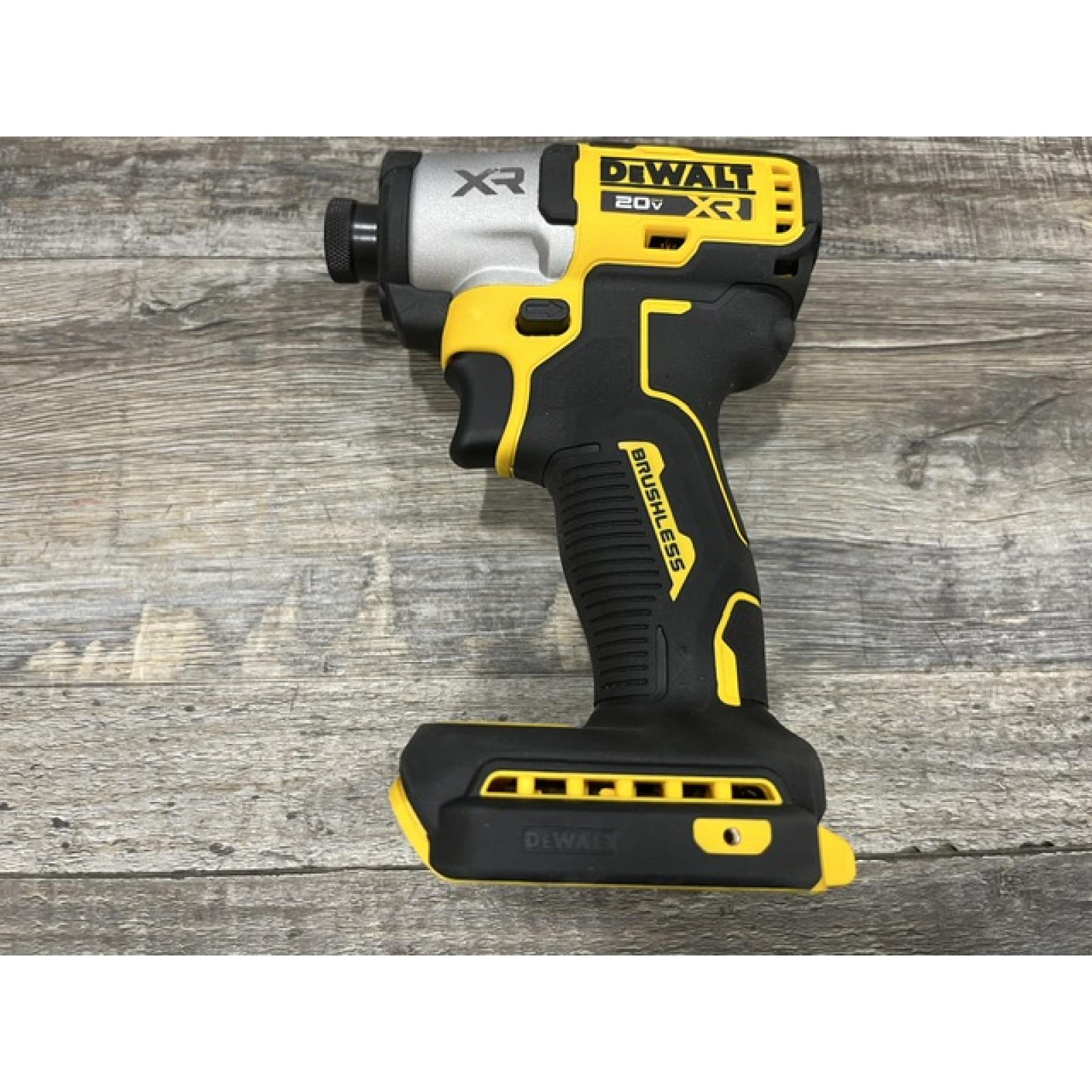AS-IS DEWALT 20-Volt Maximum XR Lithium-Ion Cordless Brushless 1/4 in. 3-Speed Impact Driver Kit