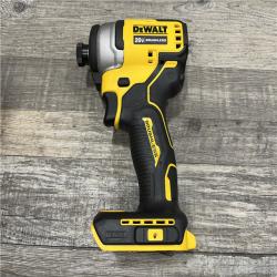 AS-IS DEWALT Atomic 20V Max Lithium-Ion Brushless Cordless Compact 1/4 in. Impact Driver Kit