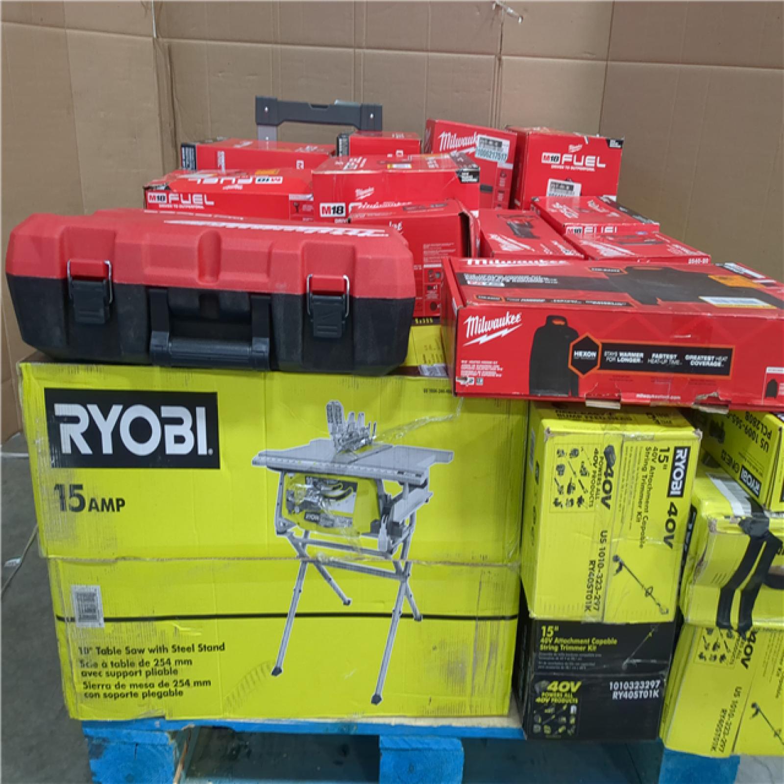 CALIFORNIA AS-IS TOOL PALLET