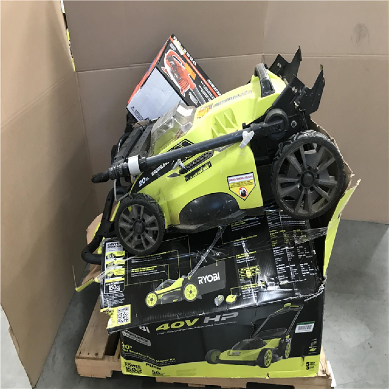 CALIFORNIA AS-IS OUTDOOR POWER EQUIPMENT