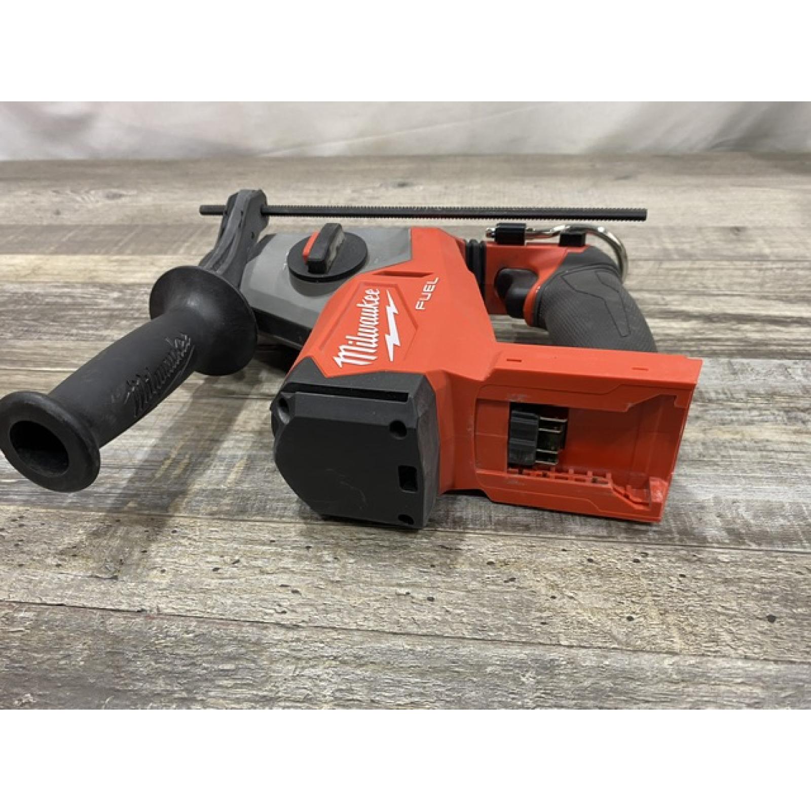 AS-IS Milwaukee FUEL 18V Lithium-Ion Brushless Cordless 5/8 in. SDS-Plus Rotary Hammer (Tool-Only)