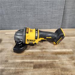 HOUSTON LOCATION - AS-IS DEWALT 60V MAX Cordless Brushless 4.5 in. to 6 in. Small Angle Grinder with Kickback Brake (Tool Only)
