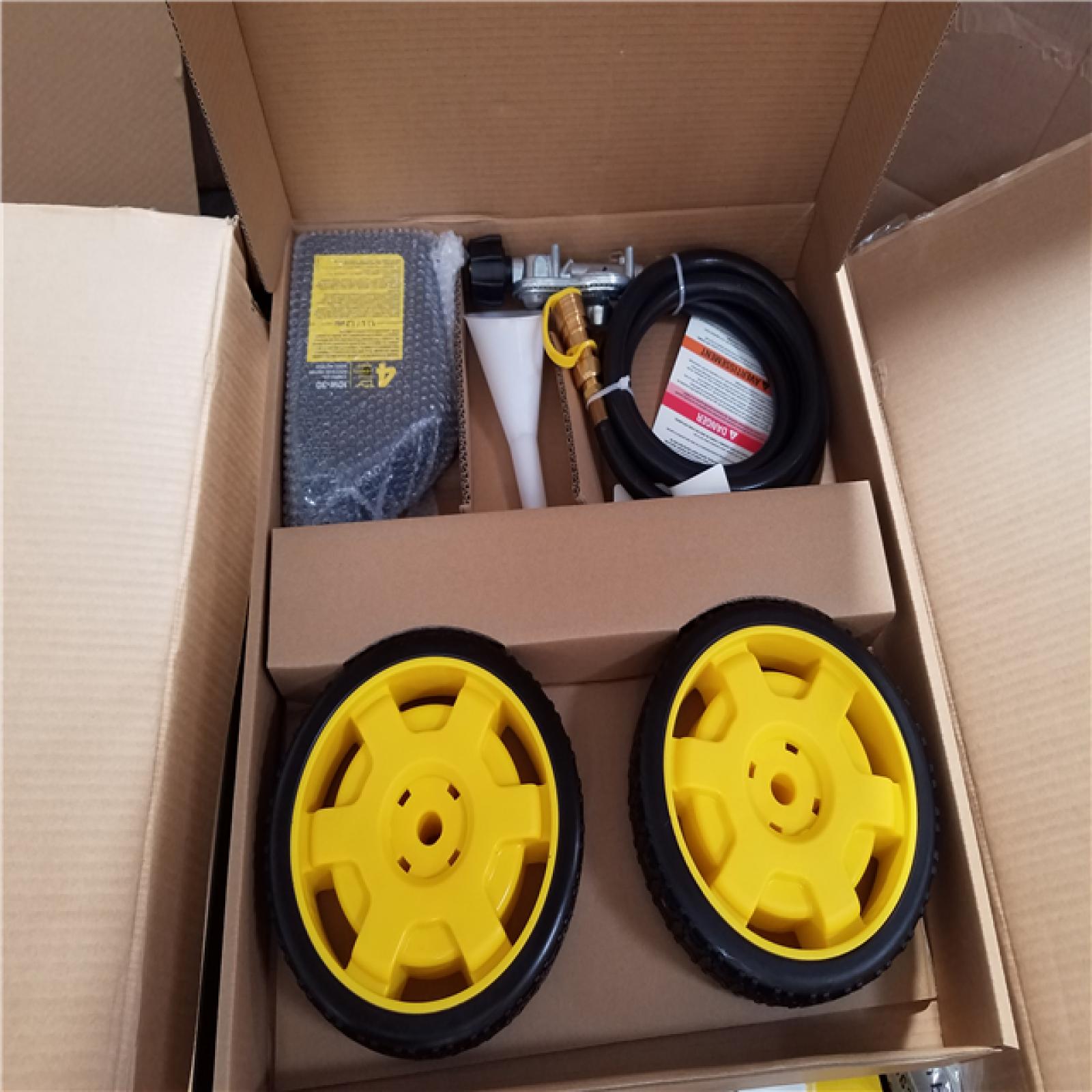 CALIFORNIA AS-IS CHAMPION DUAL FUEL PORTABLE GENERATOR
