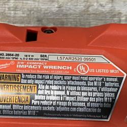 AS-IS Milwaukee FUEL GEN-3 18V Lithium-Ion Brushless Cordless 3/8 in. Compact Impact Wrench with Friction Ring (Tool-Only)