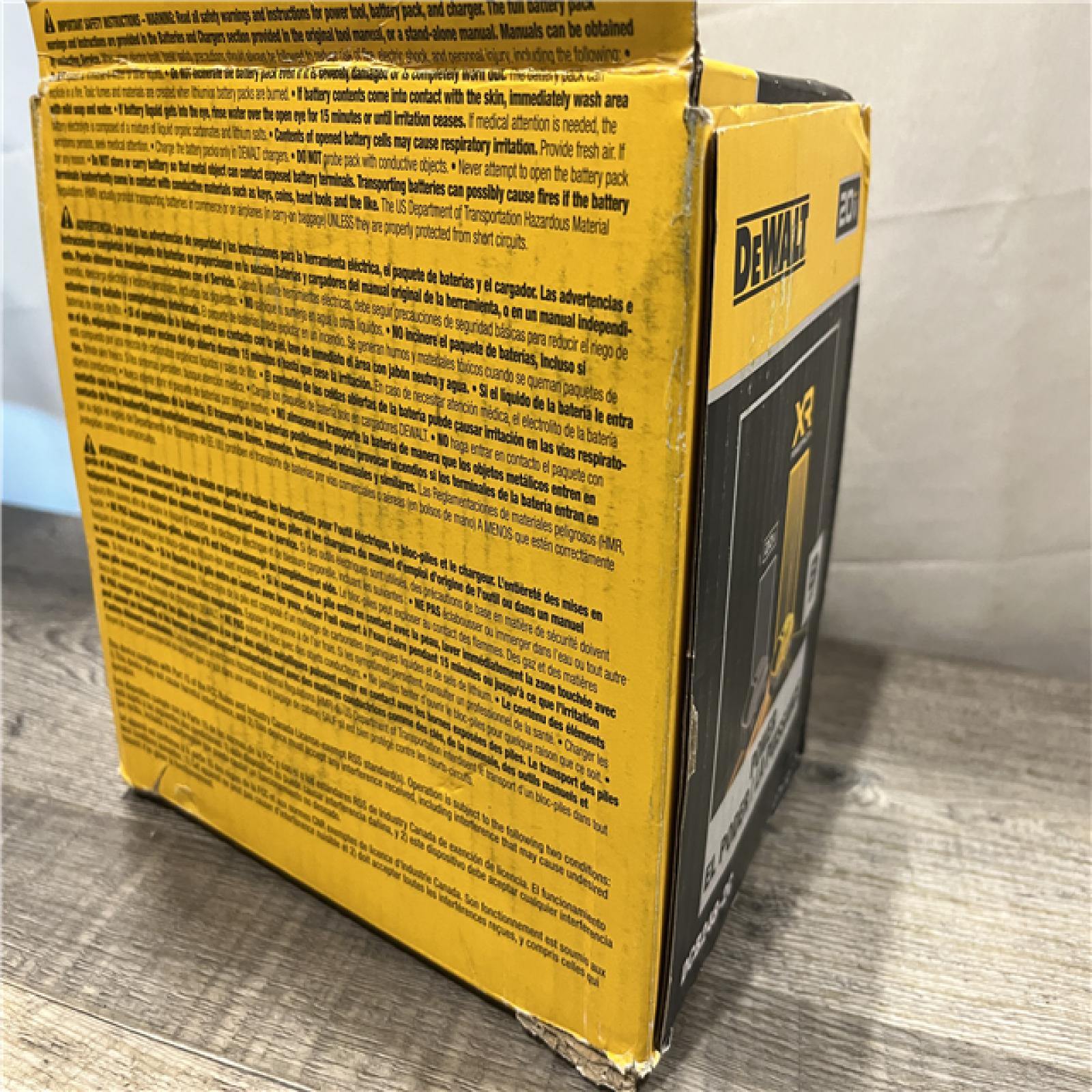 NEW - DEWALT 20V XR Lithium-Ion Starter Pack with 8.0 Ah and 4.0 Ah Battery Packs and Charger
