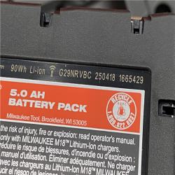 AS-IS Milwaukee 18V Lithium-Ion Brushless Cordless Hammer Drill and Impact Driver Combo Kit