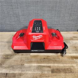 HOUSTON LOCATION - AS-IS Milwaukee 48-59-1815 M18 18V Dual Bay Simultaneous Super Charger (TOOL ONLY)