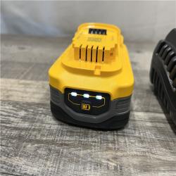 AS-IS DEWALT 20V MAX XR POWERSTACK Lithium-Ion Battery Starter Kit with 5.0Ah Battery and Charger