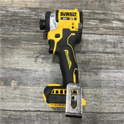 AS-IS DEWALT 20V MAX XR Lithium-Ion Brushless Cordless 3-Speed High Torque 1/4 in. Impact Driver Kit