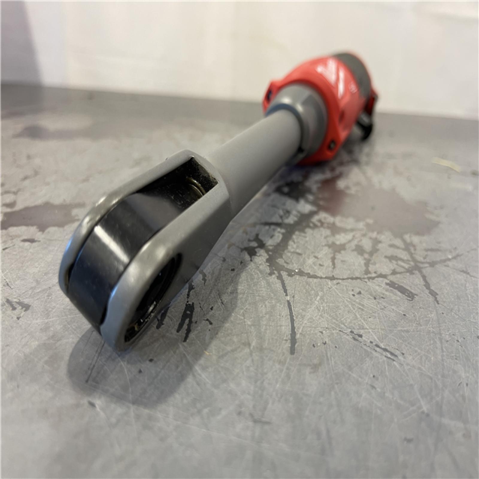 AS-IS - Milwaukee M12 FUEL INSIDER 12V Lithium-Ion Brushless Cordless 1/4 in. - 3/8 in. Extended Reach Box Ratchet