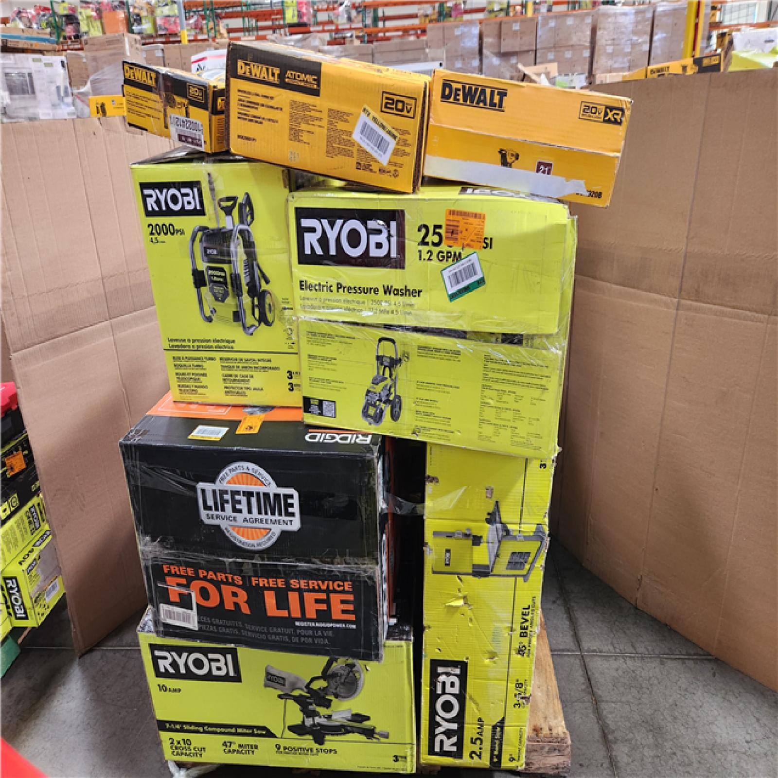 CALIFORNIA AS-IS TOOL PALLET