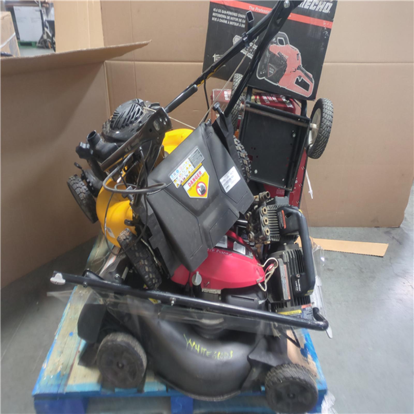 CALIFORNIA AS-IS OUTDOOR POWER EQUIPMENT