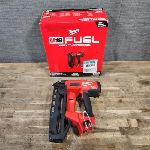 HOUSTON LOCATION - AS-IS MILWAUKEE 16 GAUGE STRAIGHT FINISH NAILER (TOOL ONLY)